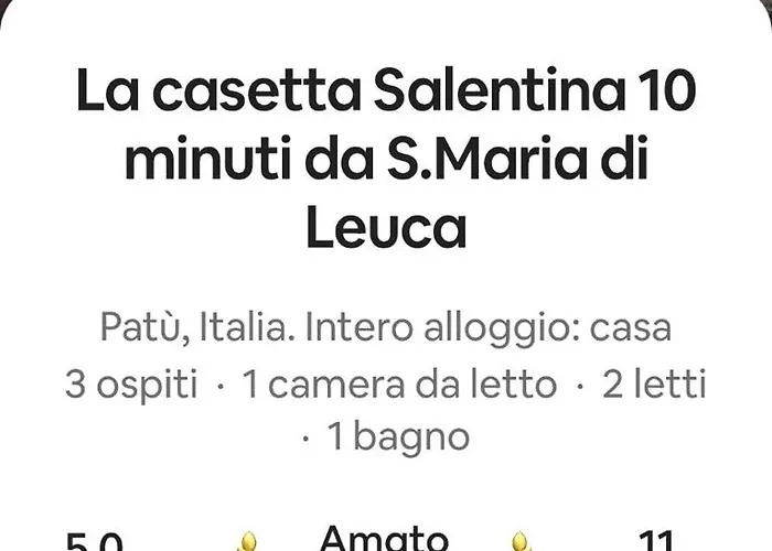 Dom wakacyjny Casa Cassiano Patù